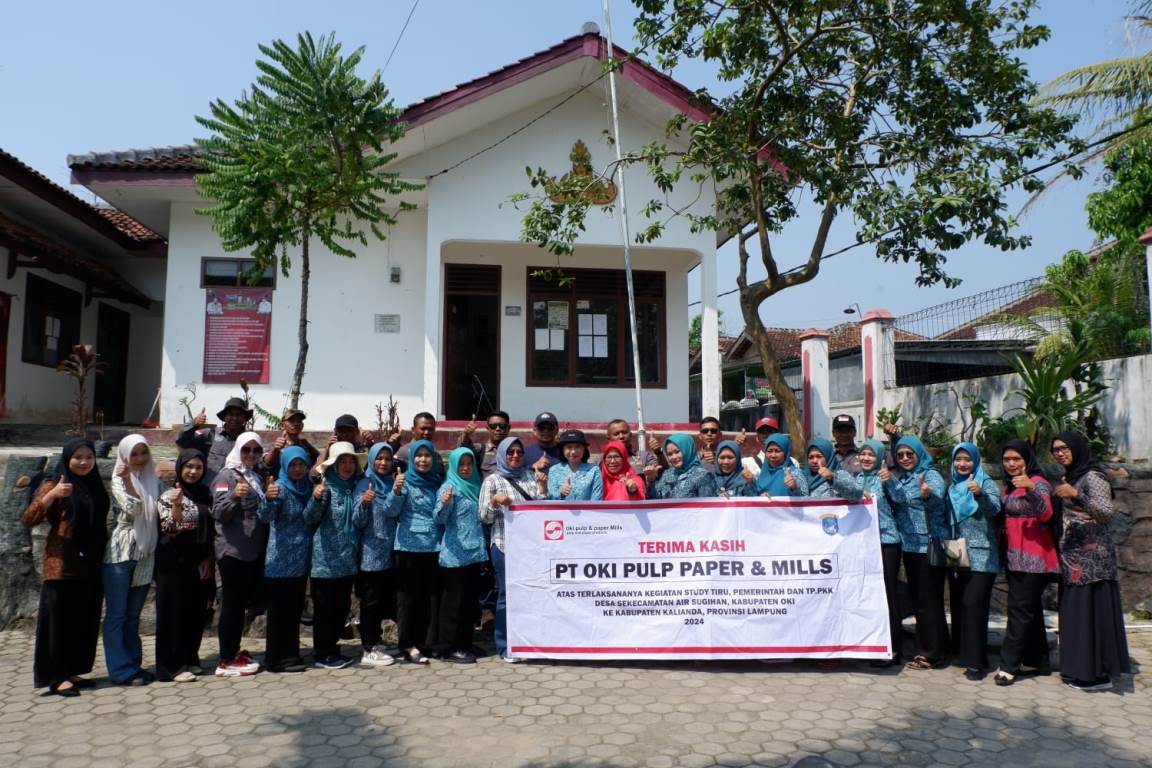 PT OKI Pulp & Paper Mills Tunjukkan Inisiatif Berkelanjutan Program CSR di Kecamatan Air Sugihan