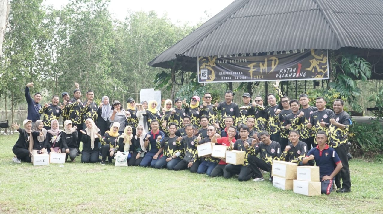 Tingkatkan Kedisplinan dan kekompakan Rutan Kelas I Palembang Gelar kegiatan FMD