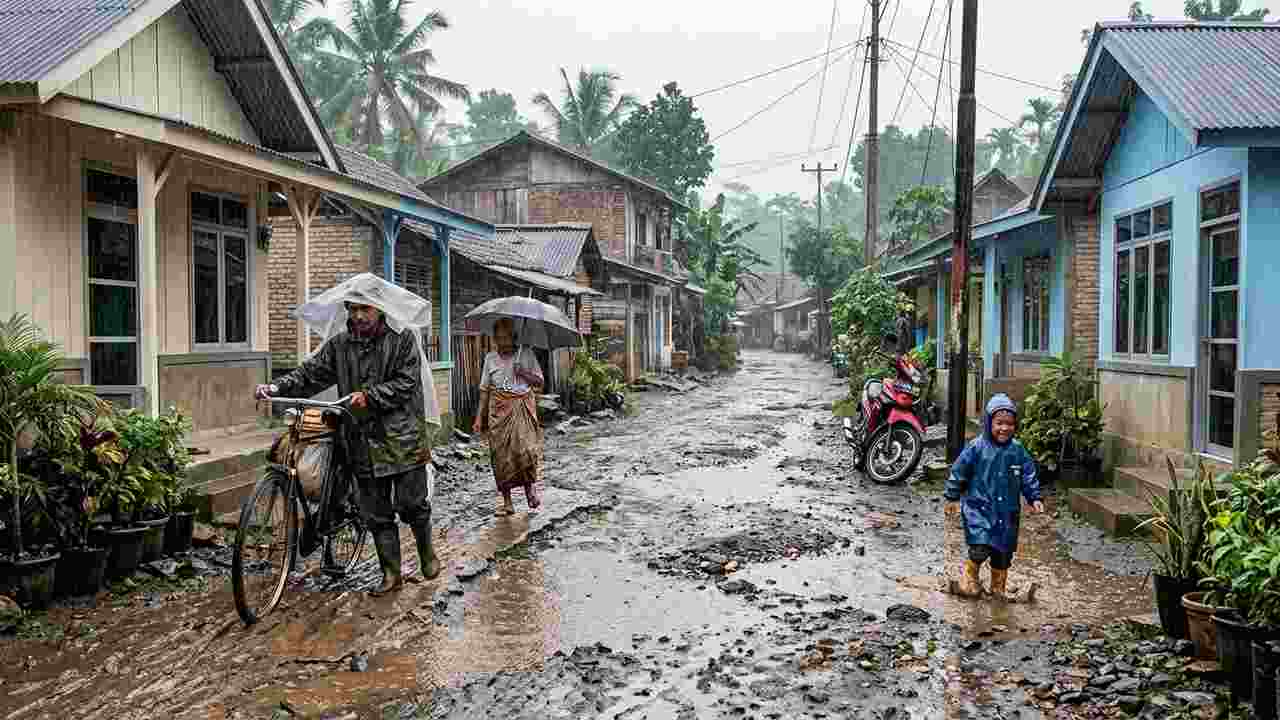 Jangan Lupa Bawa Payung! BMKG Prediksi Hujan Ringan di Sejumlah Wilayah Sumsel Hari Ini