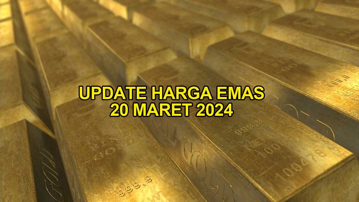 Harga Emas Antam Hari Ini 20 Maret 2024 Rp1.199.000 per gram, Naik?