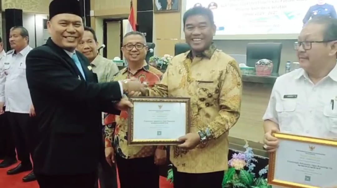 Muba Raih Penghargaan Kabupaten Layak Anak Tingkat Madya
