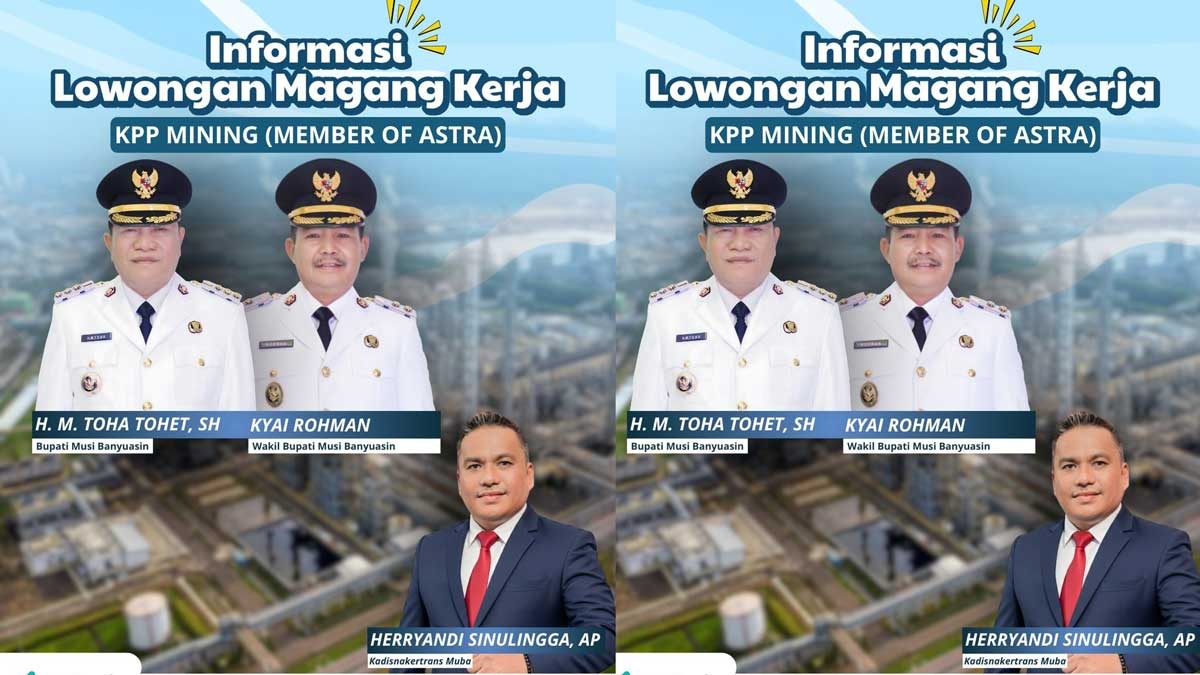 Peluang Emas! Disnakertrans Muba dan KPP Mining Astra Group Buka Jalan Karier Nasional Putra Daerah
