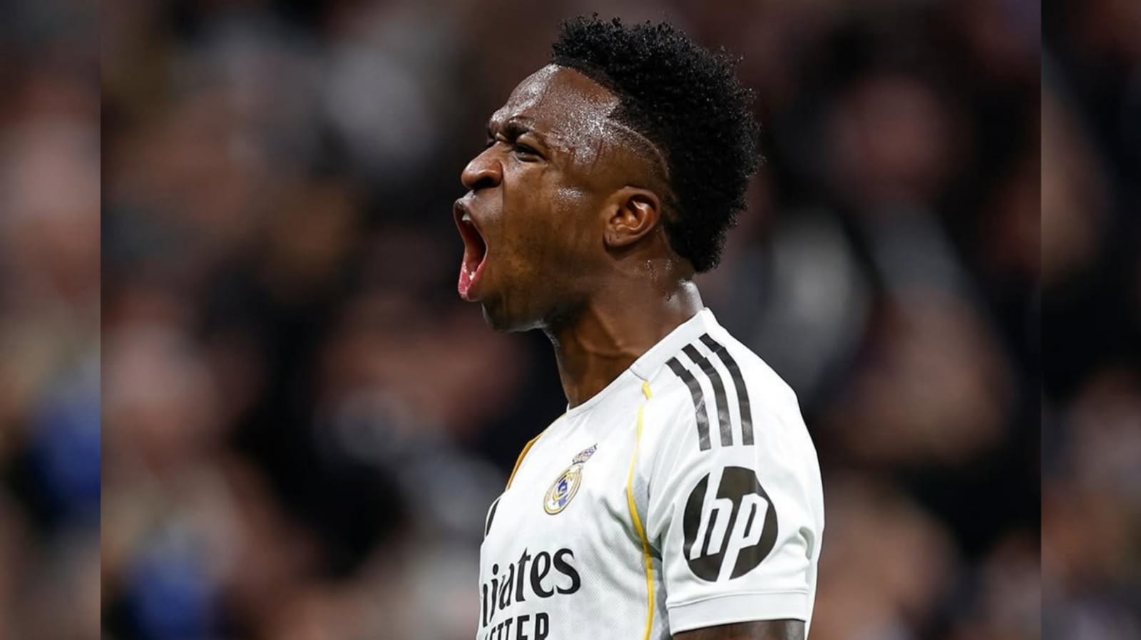 Real Madrid 4-1 Real Sociedad: Dua Gol Penalti Vinicius Tempatkan Tuan Rumah di Puncak Klasemen