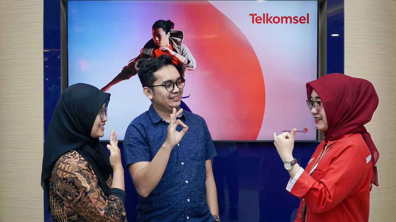 Telkomsel Perluas Aksesibilitas Layanan, Solusi Ramah Disabilitas di 19 GraPARI