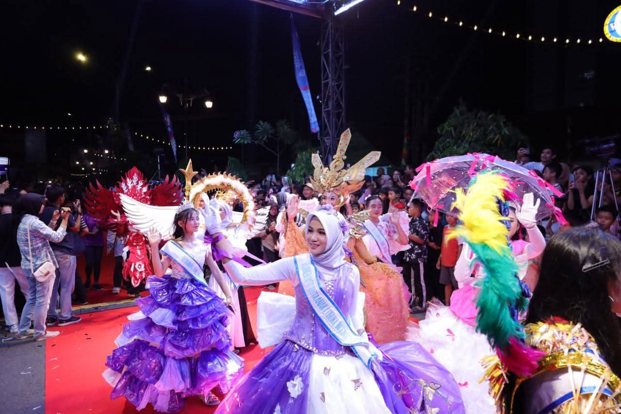 Wali Kota Buka Silampari Night Carnival 2025, Perkuat Identitas Lubuk Linggau sebagai Kota Wisata dan Kreatif