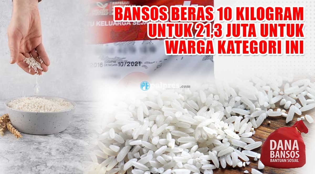 Besok Cair! Bansos Sembako Beras 10 Kilogram untuk 3 Bulan di Kantor Pos, Begini Cara Cek Penerimanya