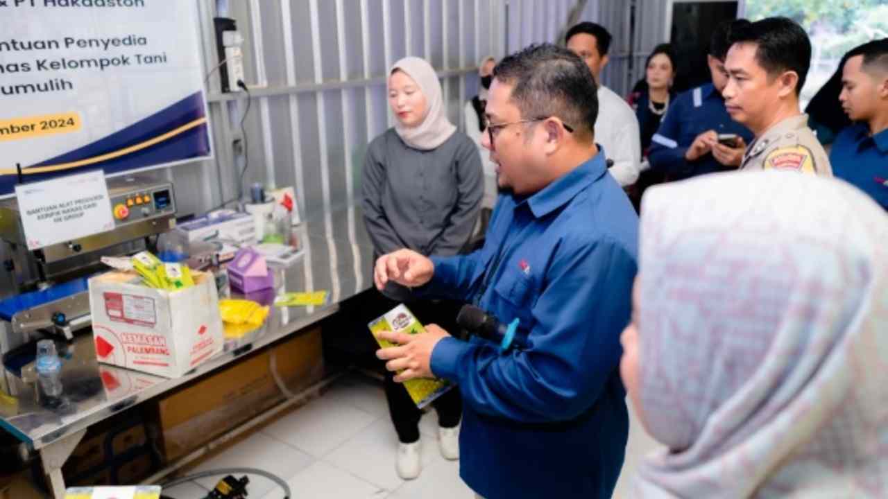 Ini Cara HKA Fasilitasi UMK di Prabumulih, Beri Bantuan Mesin Ini, Apa Saja?