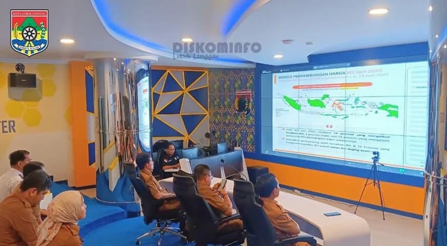 Sekda Kota Lubuk Linggau H Trisko Defriyansa Hadiri Rakor Pengendalian Inflasi 2025