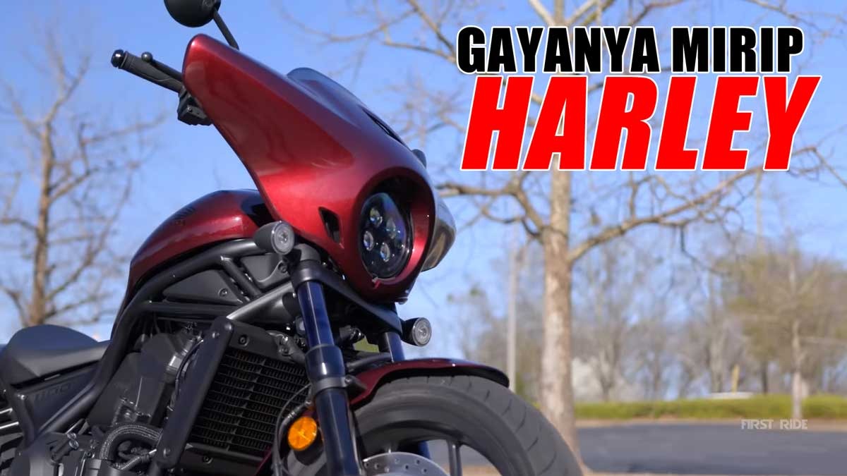 Gayanya Mirip Harley, Honda Rebel 1100T Enak Banget Untuk Touring, Harganya Bikin Kaget