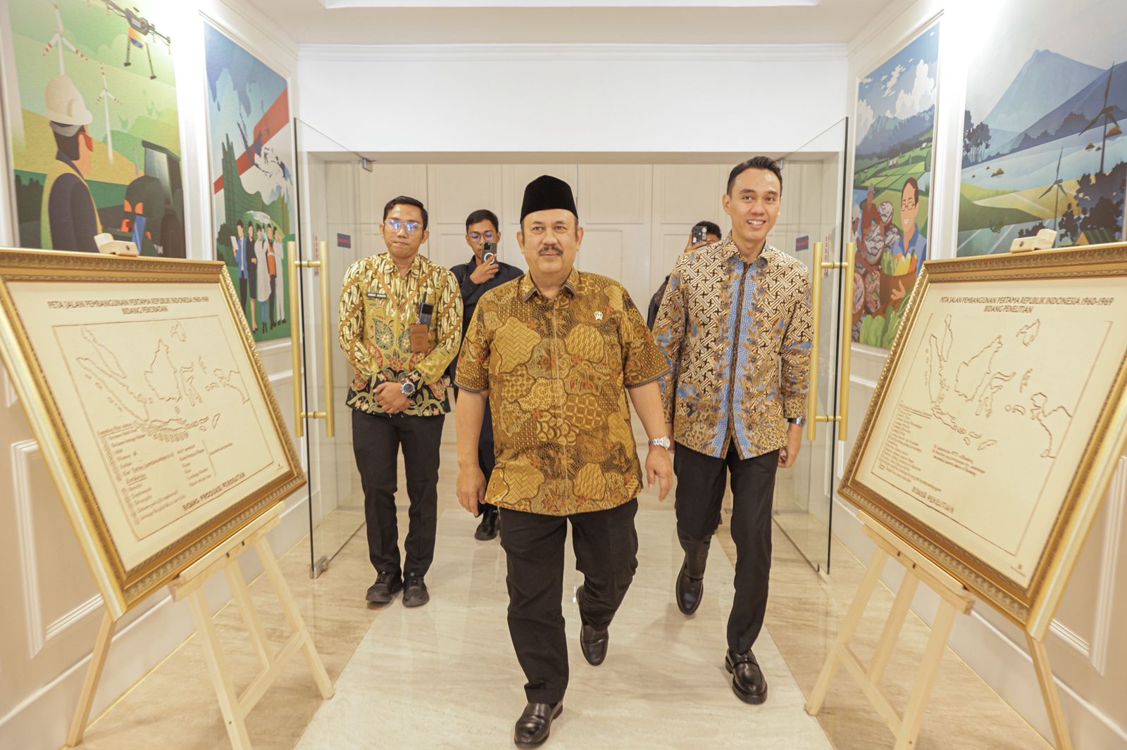 Akselerasi Program Prioritas, Bupati Muchendi Jemput Dukungan Pusat