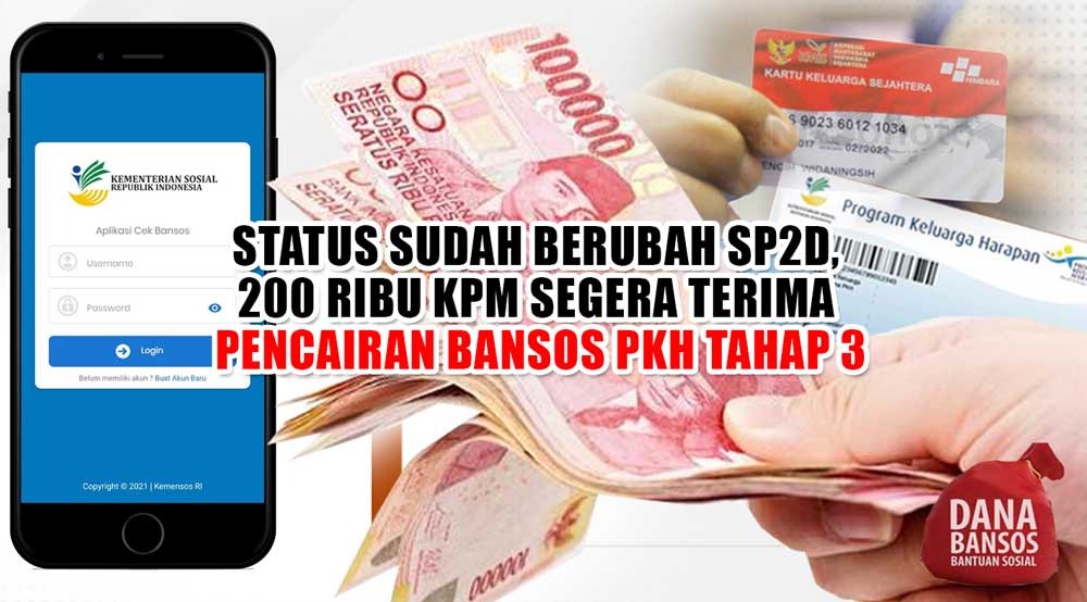 AKHIRNYA! SP2D Turun, Bansos PKH Tahap 3 Termin 2 Cair di Kantor Pos dan Bank