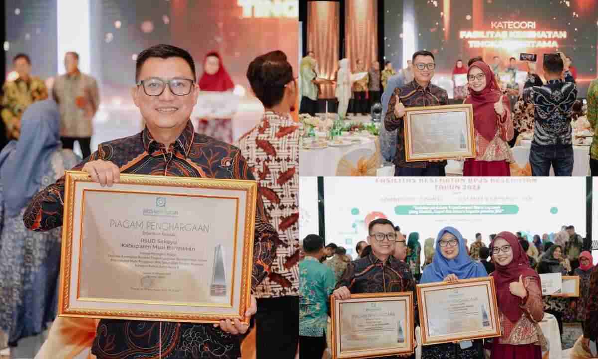 WOW! RSUD Sekayu Raih Penghargaan Tingkat Nasional