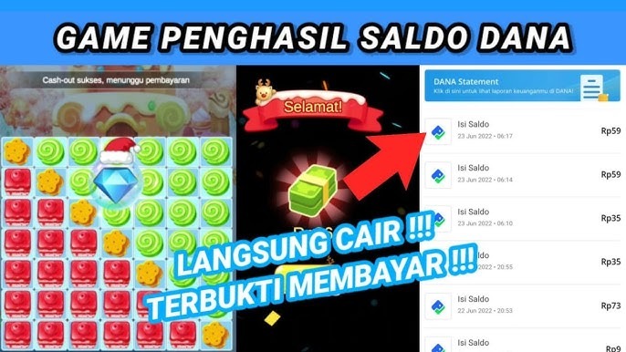 Gak Perlu Jago, Ini 3 Game Penghasil Saldo DANA Gratis yang Bikin Dompet Nambah Gemuk!