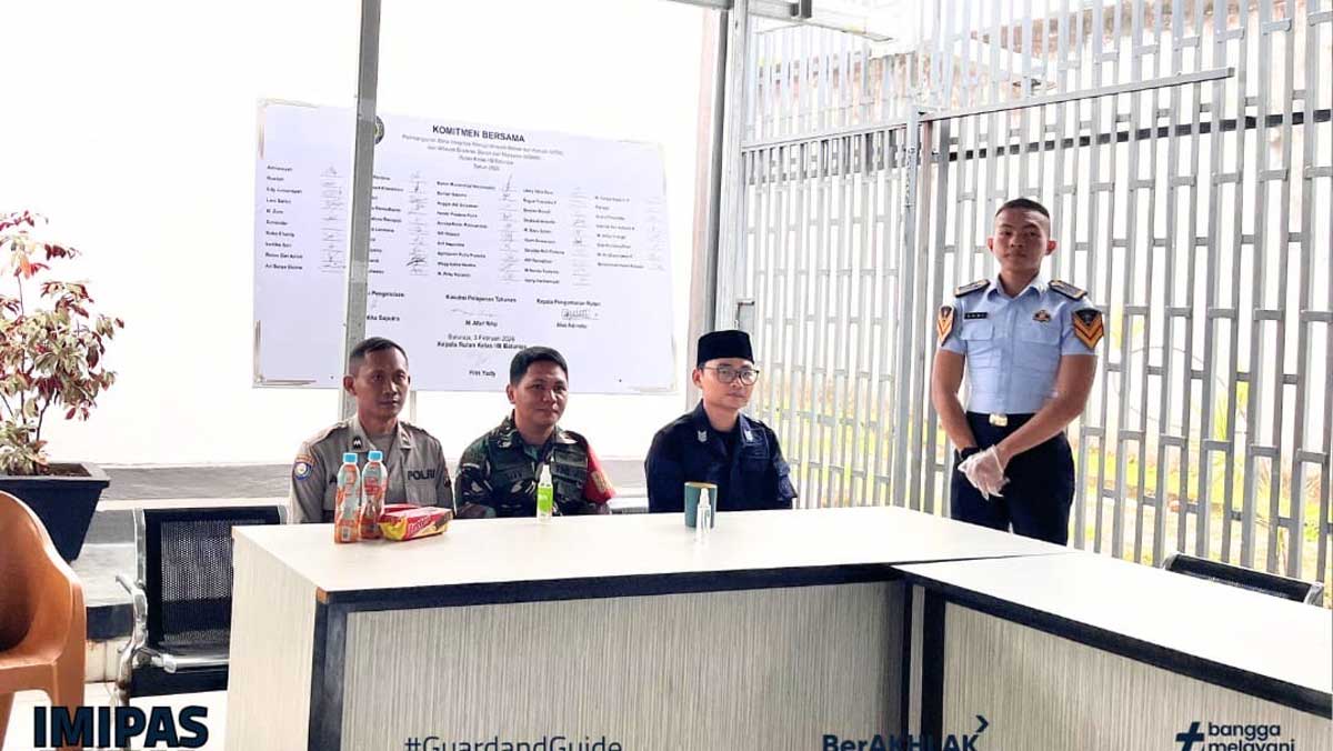 Isak Tangis Pecah di Rutan Baturaja! Momen Haru Warga Binaan Bertemu Keluarga di Hari Lebaran