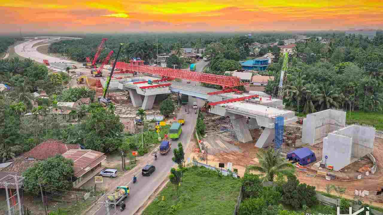 Progres Konstruksi Tol Palembang-Betung 3 Mainroad Capai 50,16%, Intip Perkembangan Terbarunya!