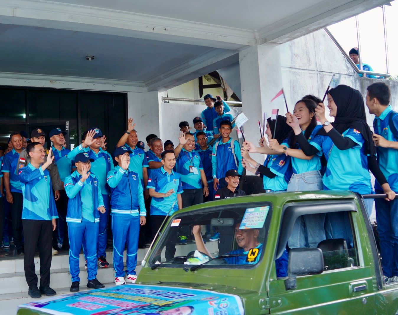 Lepas 250 Atlet OKI Menuju Porprov XV Muba, Bupati Muchendi Titip Pesan Ini