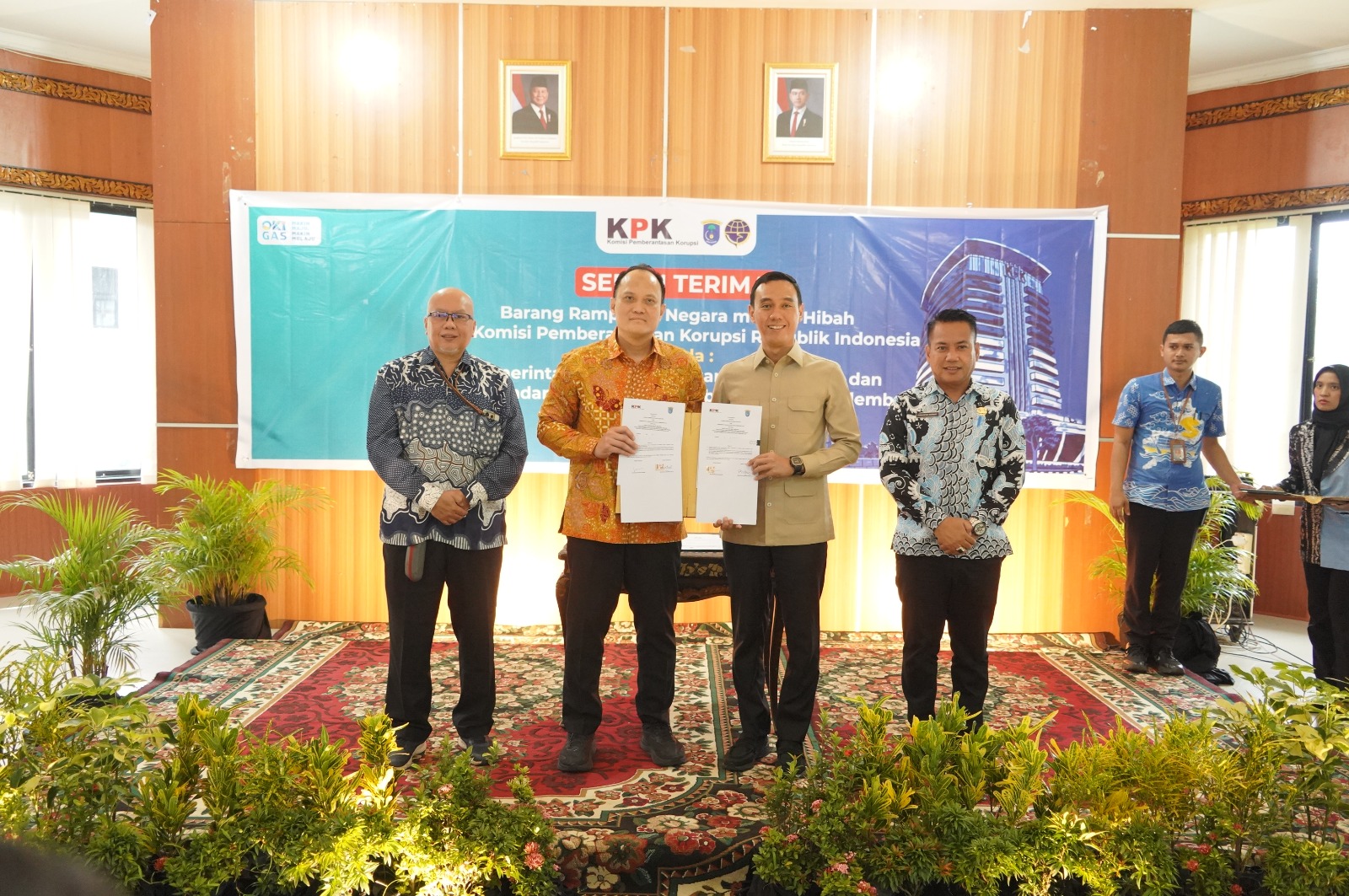 OKI Dapat Hibah Aset Sitaan, Bupati Muchendi Apresiasi Kepercayaan KPK