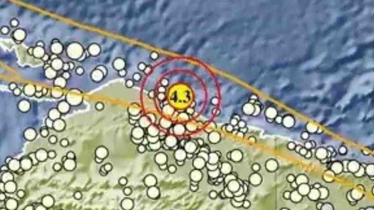 Gempa Magnitudo 4,3 Pagi Ini Guncang Sarmi Papua, Tak Berpotensi Tsunami
