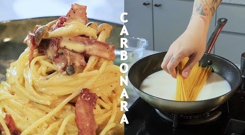 Buruan Cobain Resep Spaghetti Carbonara Ala Rumahan, Dijamin Rasanya Gurih, Creamy dan Nampol Abis Deh