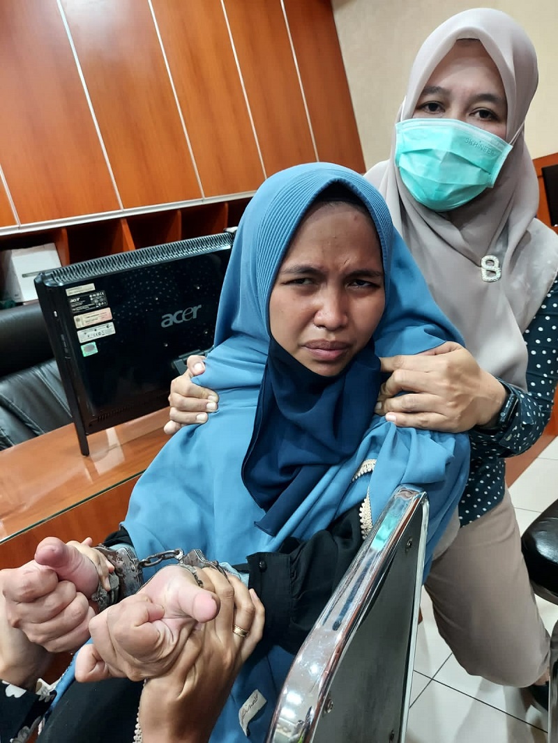 Wanita Bercadar yang Todong Paspampres Ini Diduga Berstatus Mahasiswa asal Lampung