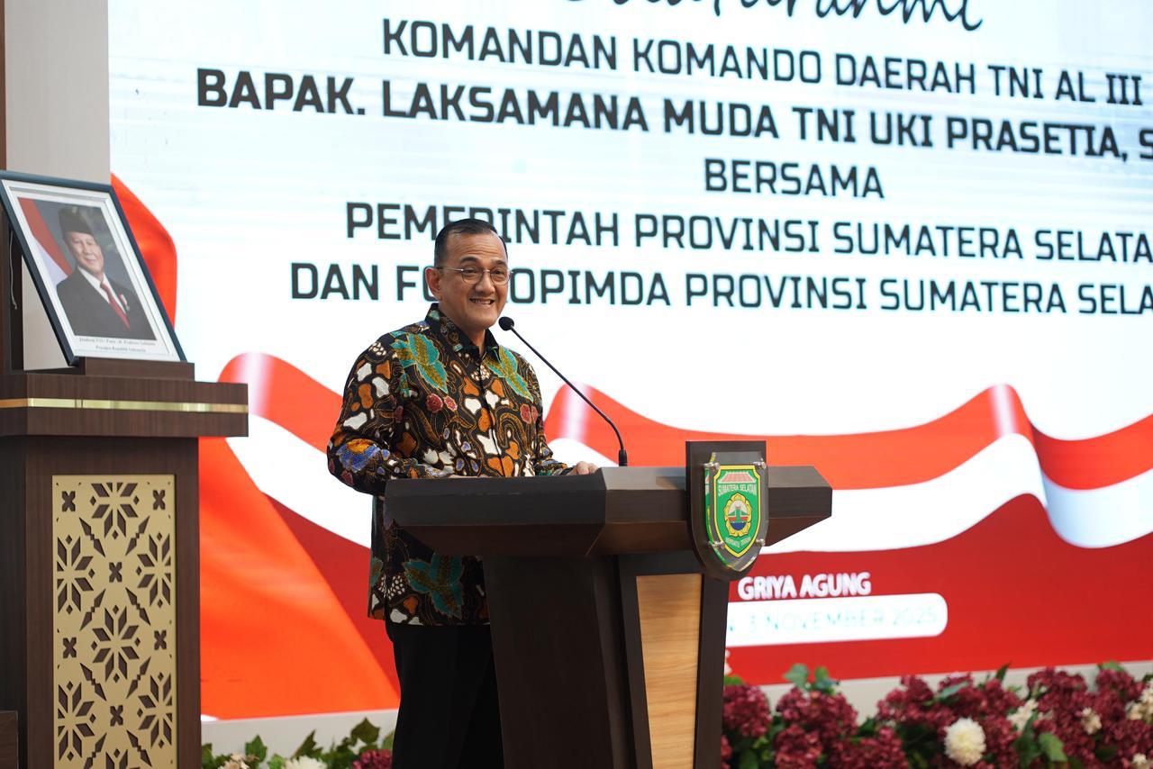 Pemprov Apresiasi Peran TNI AL Dukung Program Sumsel Mandiri Pangan, Sekda: Bukti Kerjasama Lintas Sektor