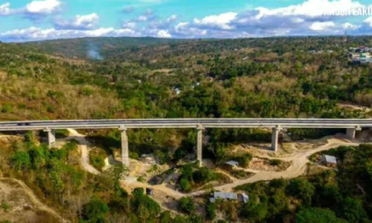 WOW! Jembatan Terpanjang di NTT Habiskan Rp235 Miliar, Dihiasi Ornamen Cantik Khas Daerah