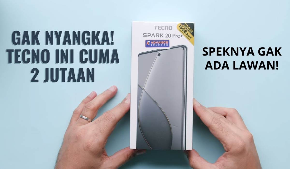 Tecno Spark 20 Pro Plus, Desain Elegan dengan Layar AMOLED Hanya 2 Jutaan, Ini Spesifikasinya 