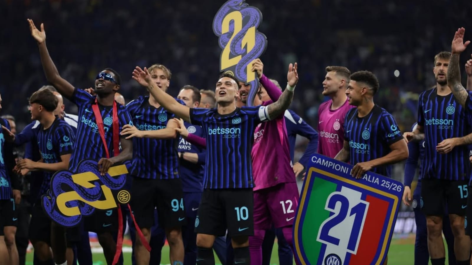 Inter 2-0 Parma: Chivu mengamankan Scudetto ke-21 Berkat Gol Thuram dan Mkhitaryan