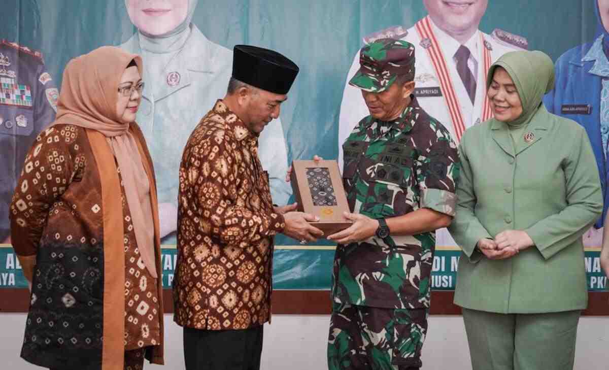 Kunjungi Muba, Pangdam II/Sriwijaya Mayjen TNI Yanuar Adil Tekankan TNI Jaga Netralitas