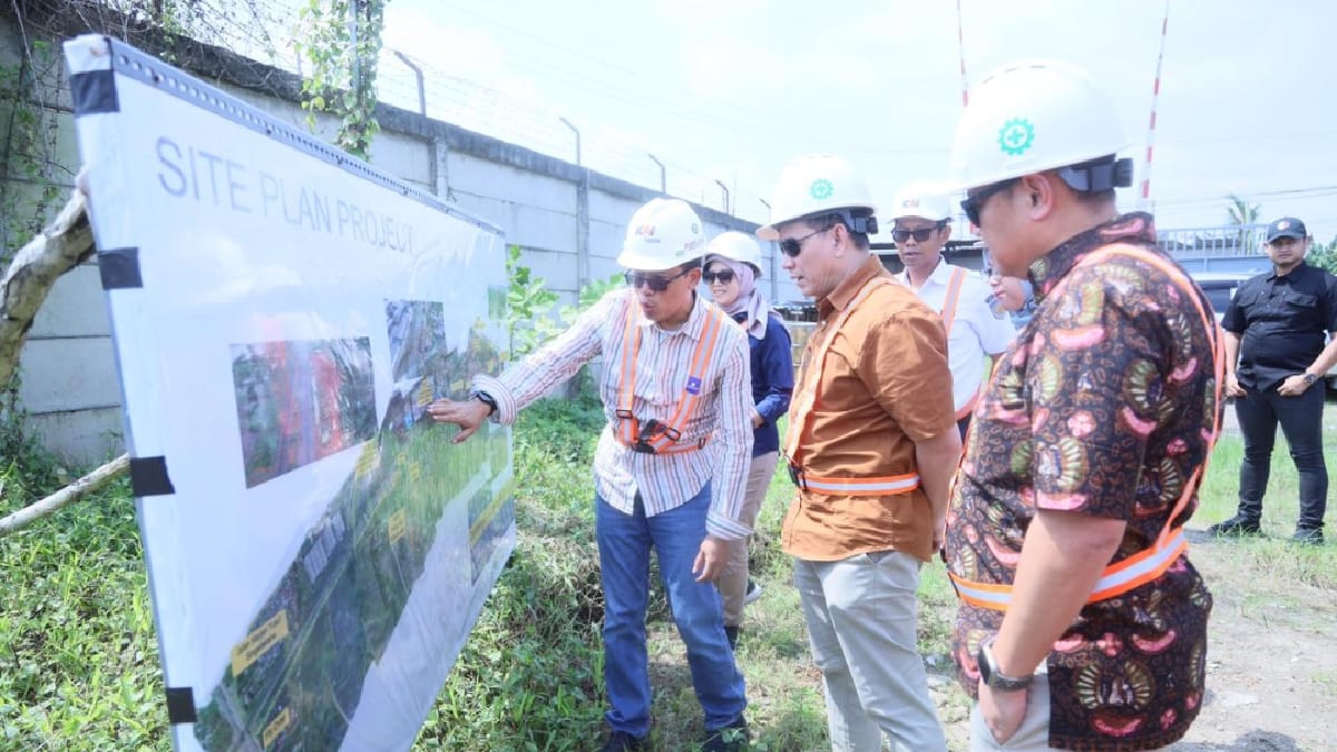 Pj Gubernur Sumsel Pantau Langsung Proyek Strategis Nasional Kereta Api Logistik Lahat-Kertapati