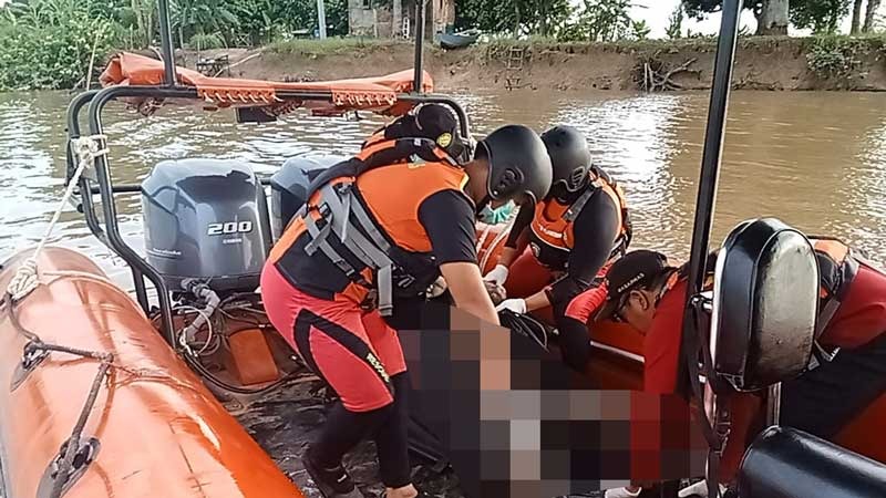 3 Hari Tenggelam Korban Getek Terbalik di Muara Enim Ditemukan, Begini Kondisinya