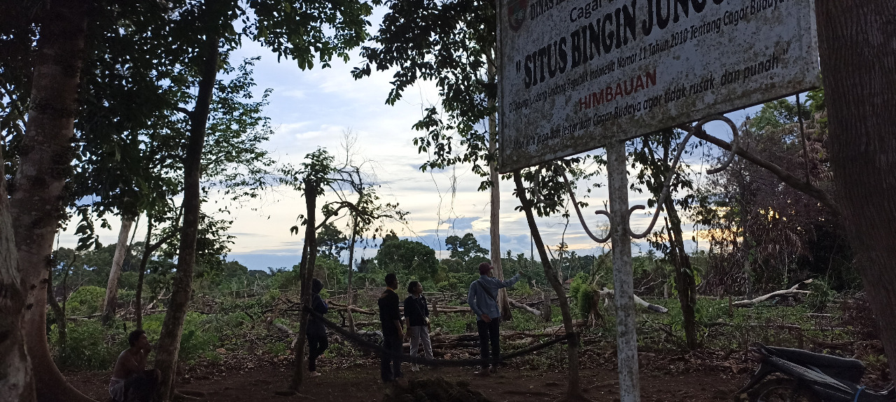 Situs Bingin Jungut Lintasi Kebun Sawit dan 2 Jembatan Besi, Sudah Ditetapkan Cagar Budaya Pemkab Musirawas