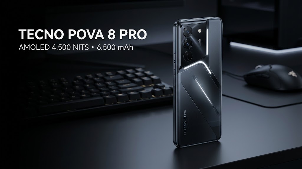 Bodi Super Tipis Tapi Tangguh, Ulas Lengkap Performa Gahar Tecno Pova 8 Pro Berbekal Chipset Dimensity
