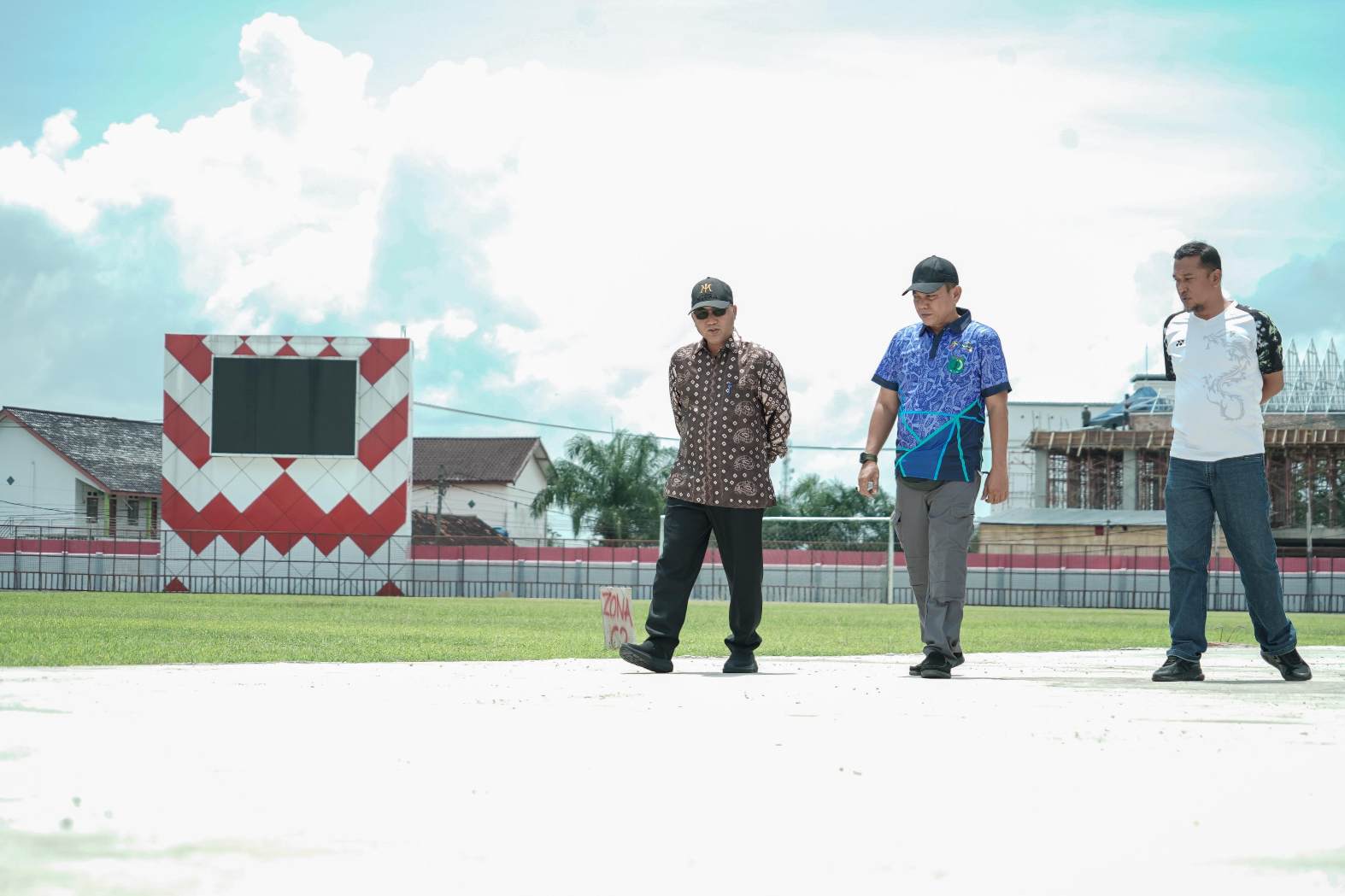 Bangun Lintasan Atletik di Stadion Serasan Sekate, Pemkab Muba Kucurkan Anggara Rp 8,9 Miliar