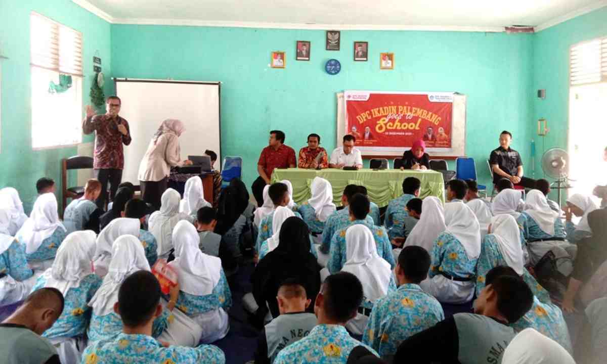 DPC Ikadin Palembang ‘Goes to School’ ke SMAN I Ogan Ilir, Ini Tujuannya