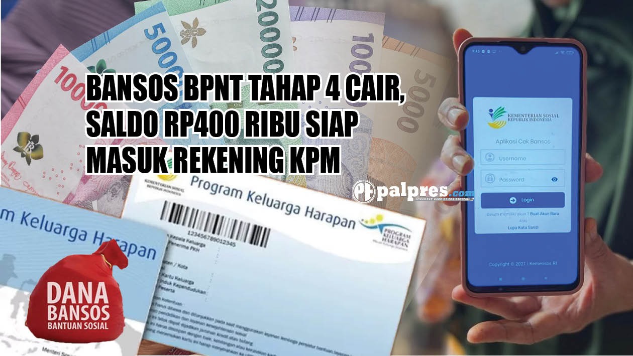 Bansos BPNT Tahap 4 Cair, Saldo Rp400 Ribu Siap Masuk Rekening KPM, Cek Kategorinya di Sini! 