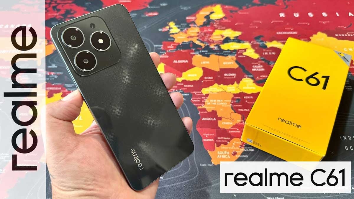 realme C61 Diklaim Tahan Banting, Anti Air dengan Desain Menawan, Harga Cuma Sejutaan