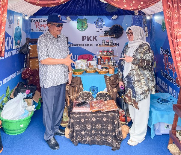 Cita Rasa Rempah Muba Pikat Pengunjung, PKK Muba Optimis Raih Juara