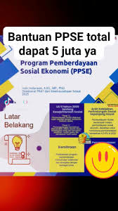 AJukan Dirimu Sebagai Penerima Bantuan PPSE Pemberdayaan 2025, Dana Senilai 5 Juta Rupiah Bisa Kamu Dapat!