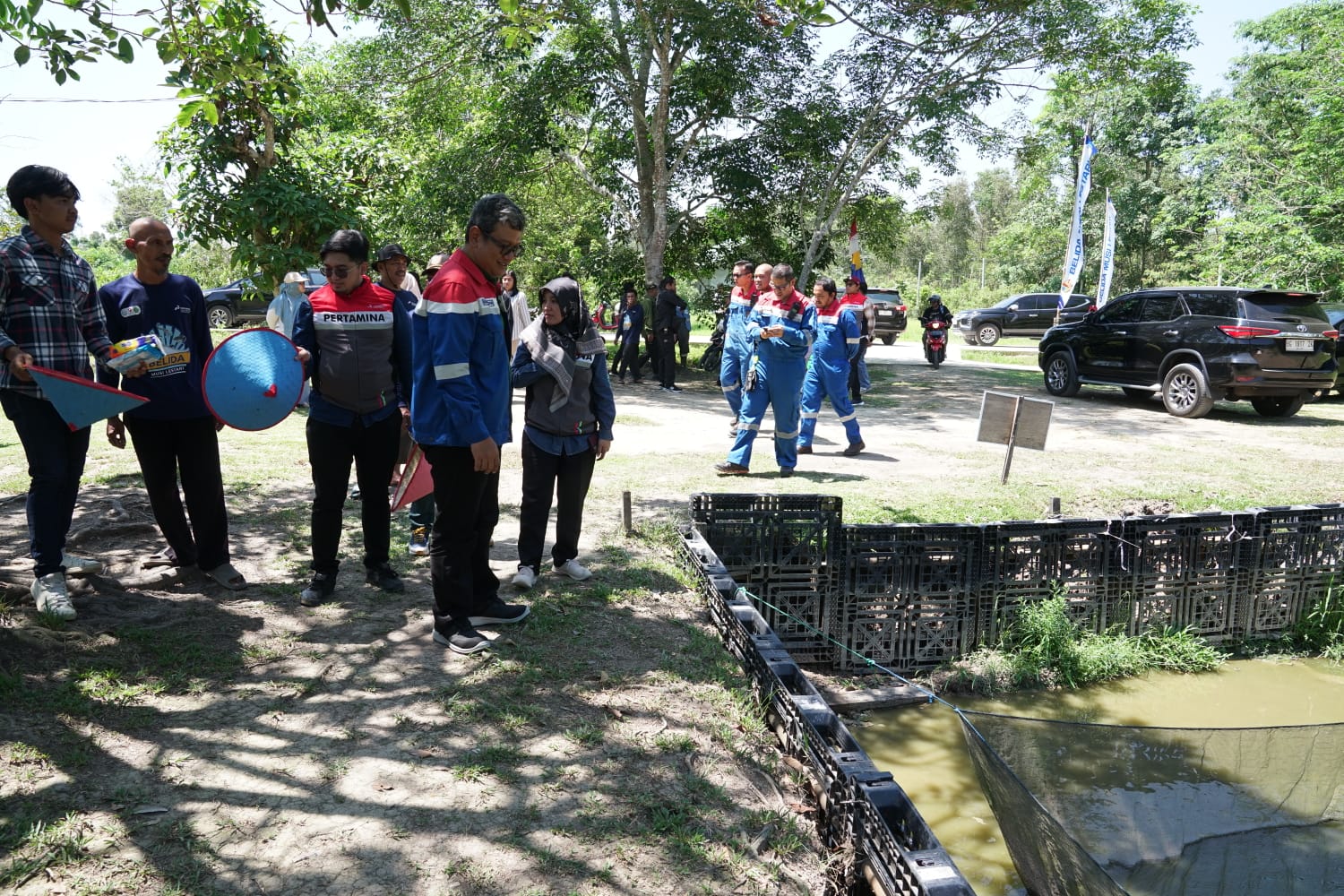 Limbah Non B3 dari Kilang Pertamina Plaju Jawab Permasalahan Budidaya Ikan di Sungai Gerong