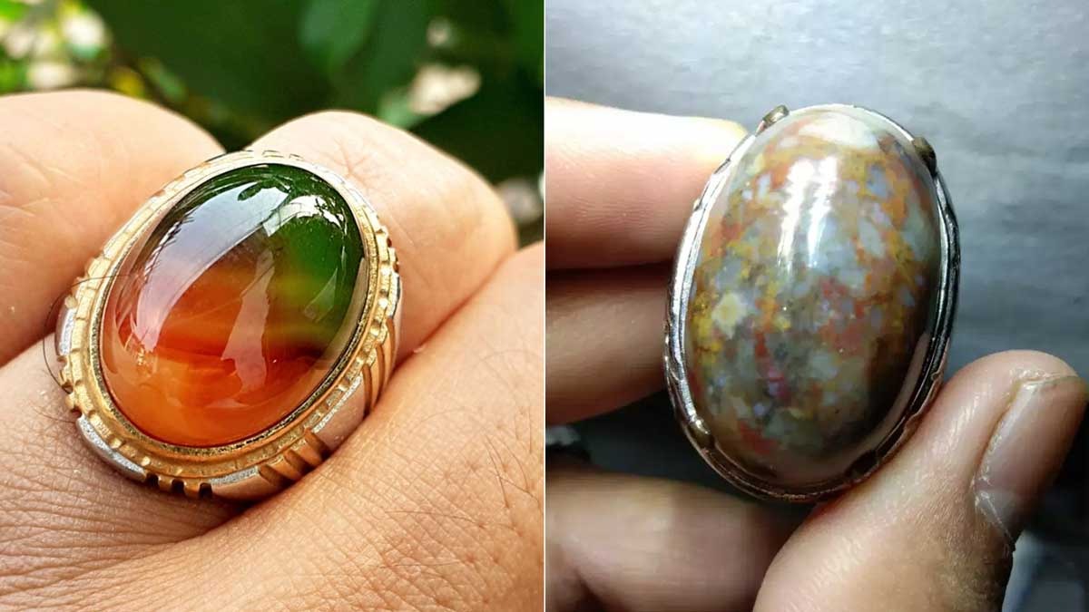 Aura Gaib Batu Akik Panca Warna, Dipercaya Mampu Tangkal Energi Negatif