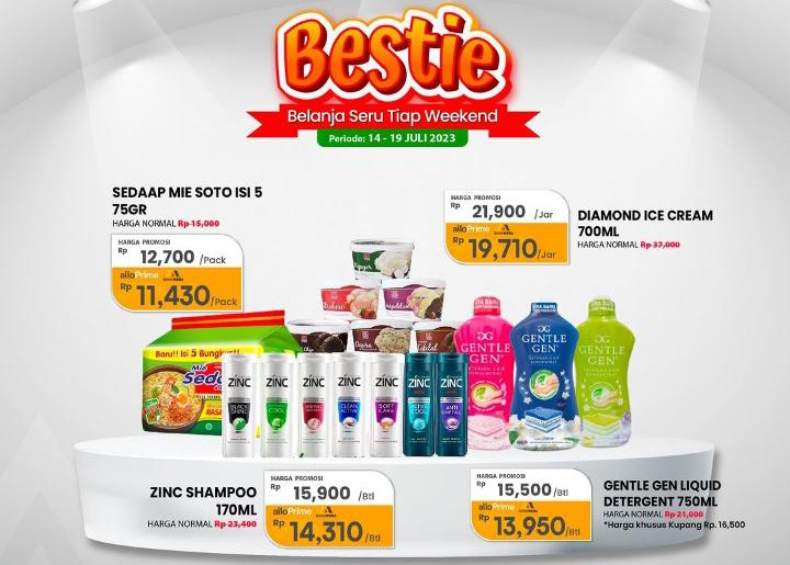 Katalog Promo BESTIE Transmart hingga 19 Juli 2023, Mie Sedaap Isi 5 hanya Rp11.430 Aja