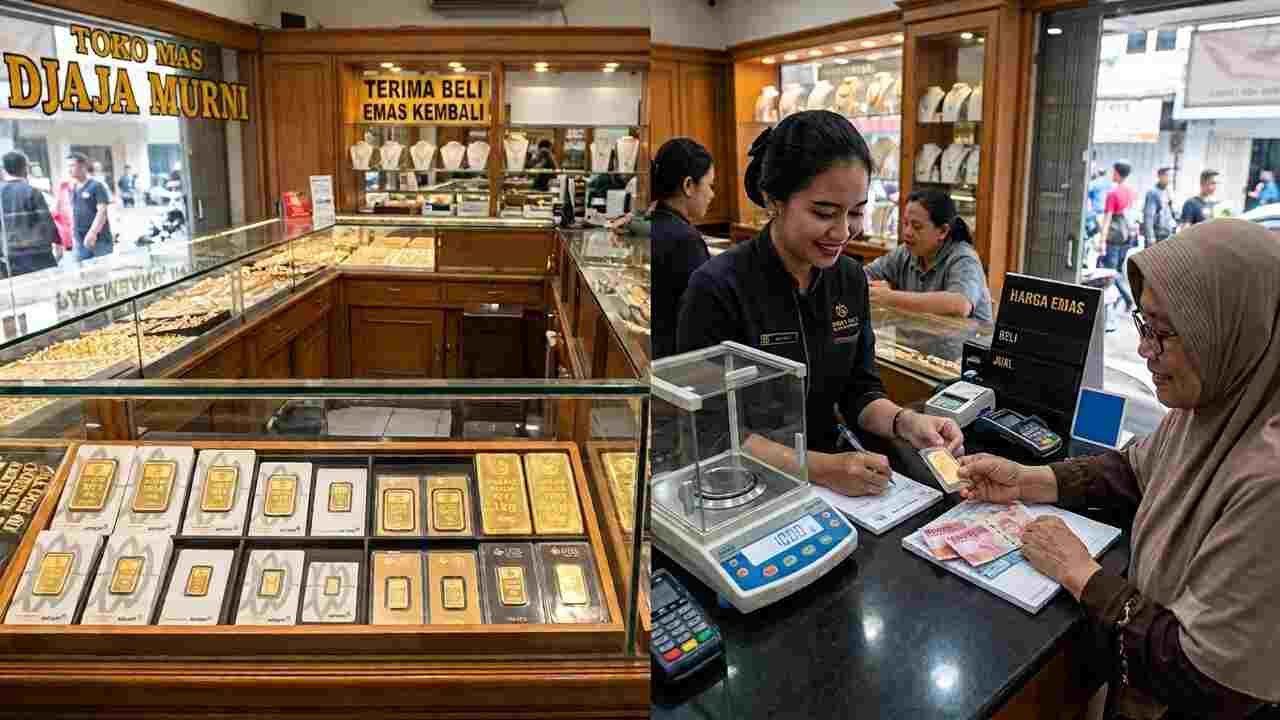 Harga Emas Pegadaian 13 Juli 2026 Tak Bergerak, Antam, UBS, dan Galeri24 Kompak Stagnan
