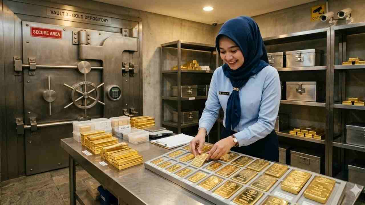 Harga Emas Hari Ini Anjlok! Cek Daftar Lengkap Antam, UBS dan Galeri24 di Pegadaian