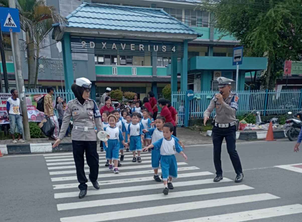 5 Tips Cegah Kecelakaan di Kawasan Sekolah dari Astra Motor Sumsel