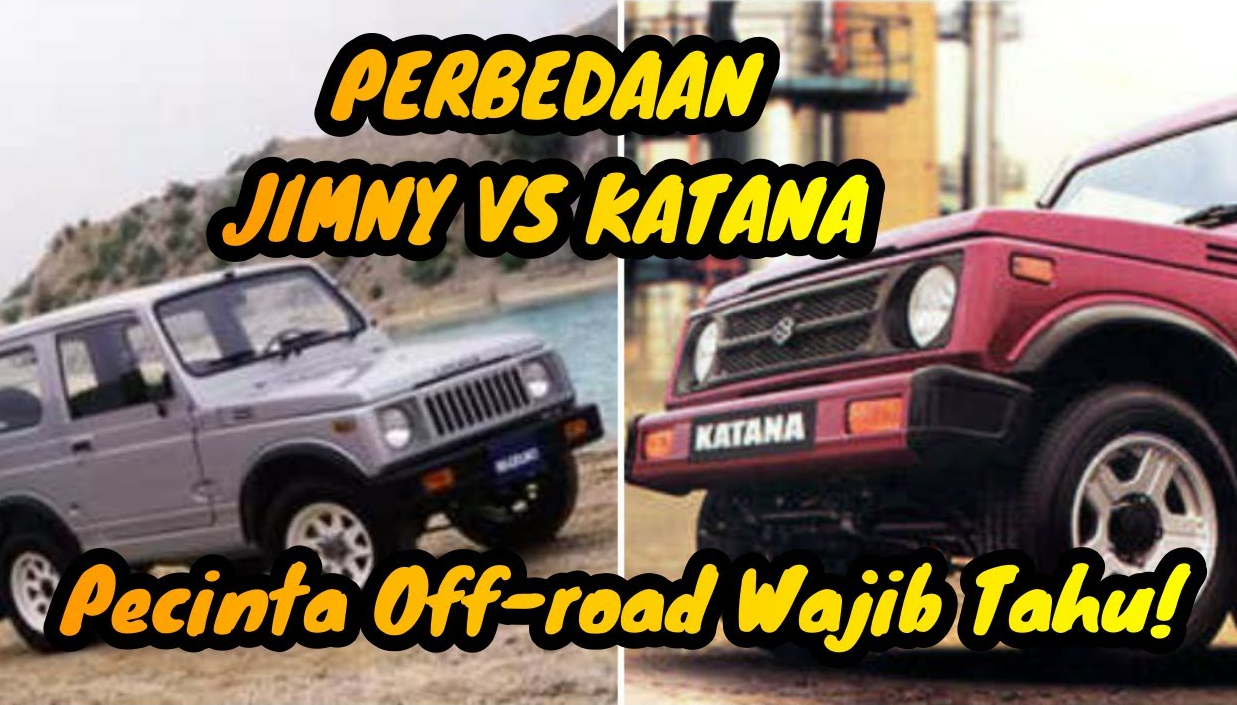 Apa Perbedaan Suzuki Katana dan Jimny? Simak Penjelasan Ini, Jangan Terkecoh Lagi Ya!