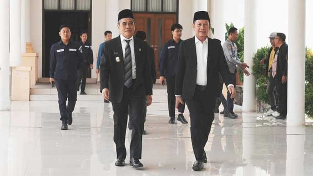 Ketua DPRD Ogan Ilir dan Wabup Ardani Bersiap Rapat Paripurna, Tapi Hasilnya...