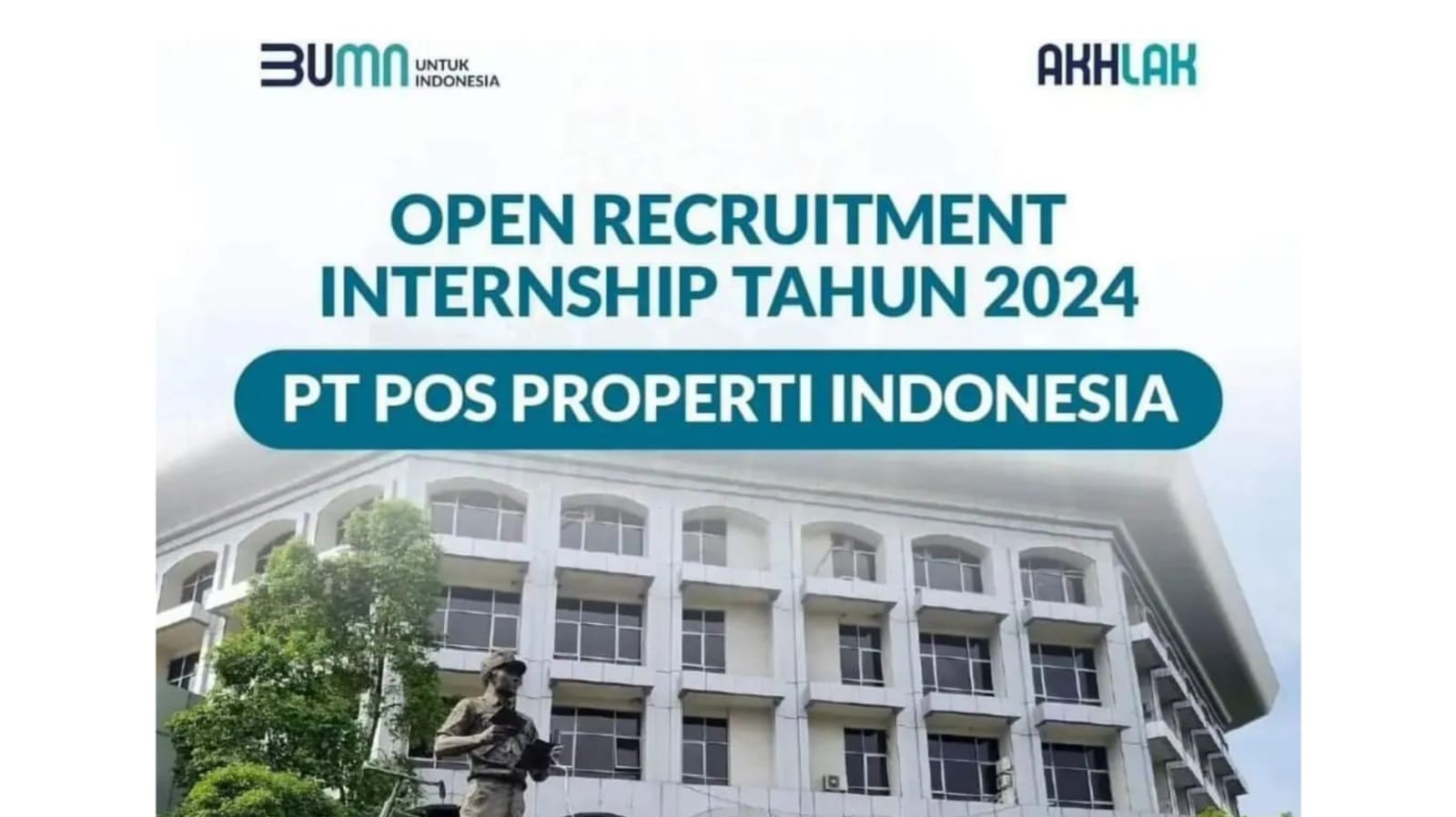 Lowongan Kerja Magang BUMN PT Pos Properti Indonesia 2024 untuk Fresh Graduate dan Mahasiswa