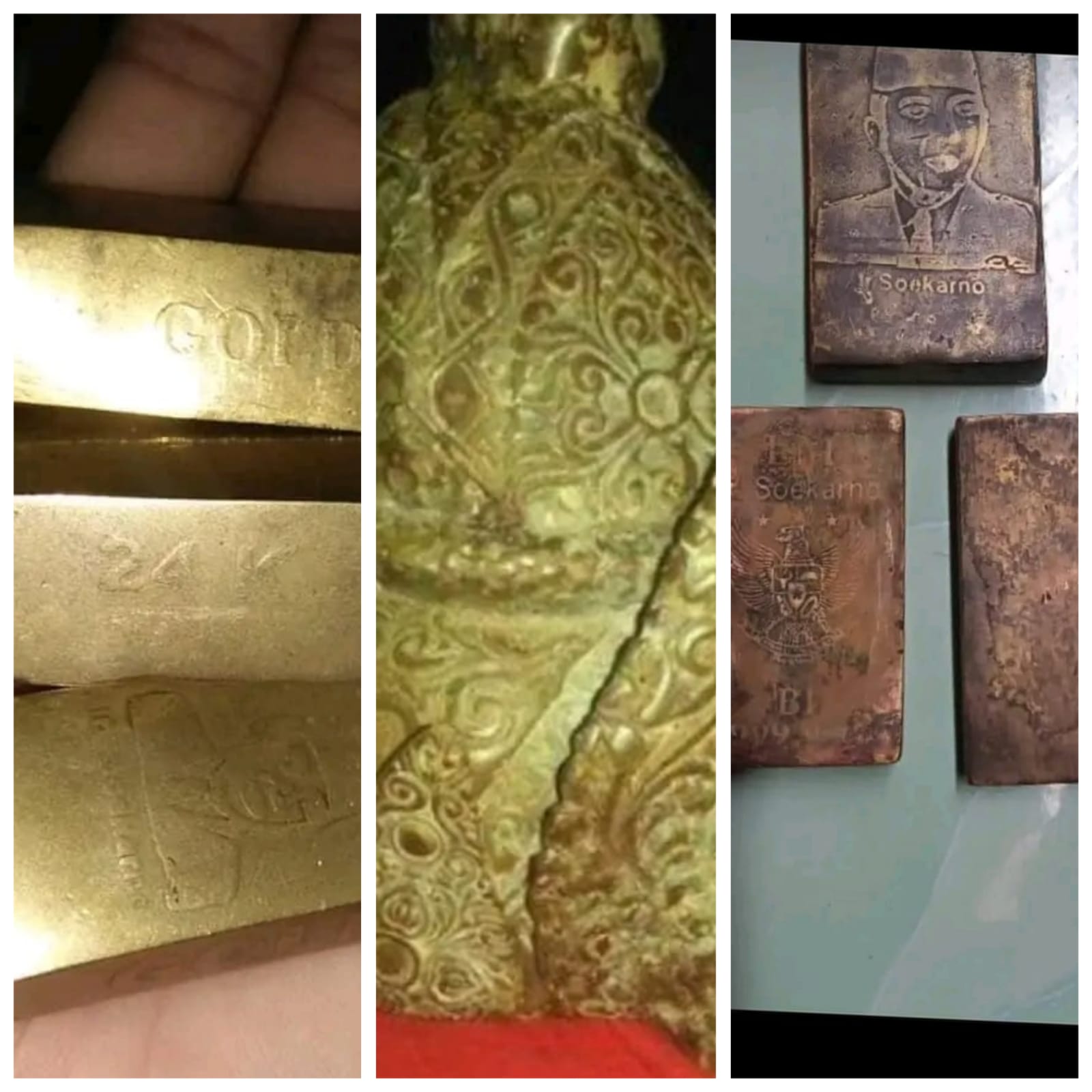 HEBOH, Warga Kayuagung Temukan Harta Karun Kerajaan Sriwijaya