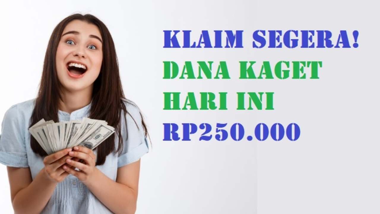 KLAIM SEKARANG! Saldo DANA Rp250 Gratis Hari Ini Rabu 14 Mei 2025, Waktu Terbatas